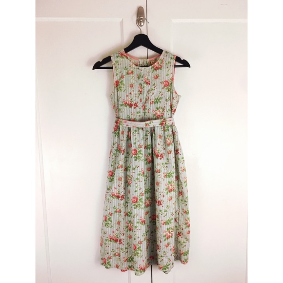 April Cornell Other - April Cornell Girls Amelia Floral Dress Sz 9/10